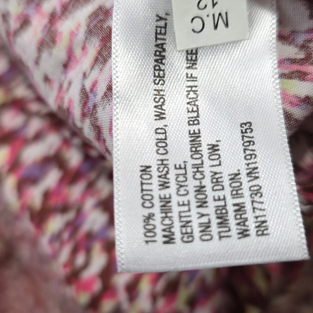 Universal Thread Pinks and White Mini Dress Womens Size 2 (W313) - Picture 6 of 6
